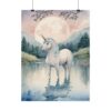 unicorn poster on hanger