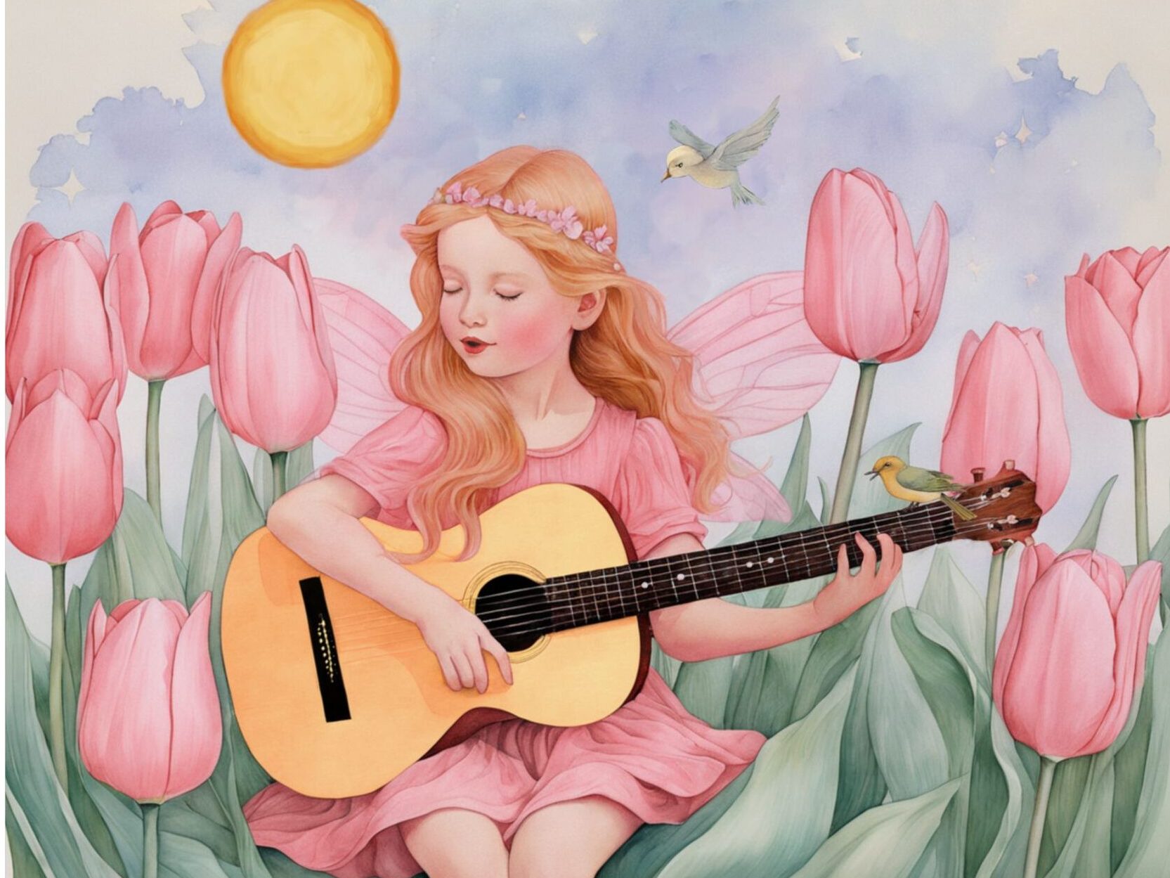 tulip flower fairy