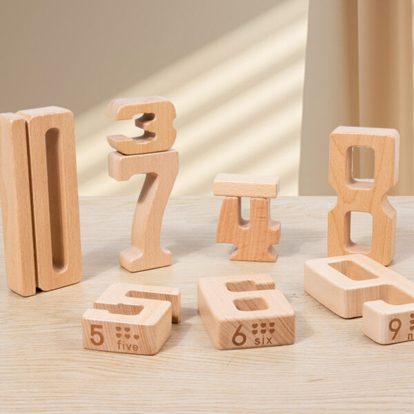 Wooden Numbers