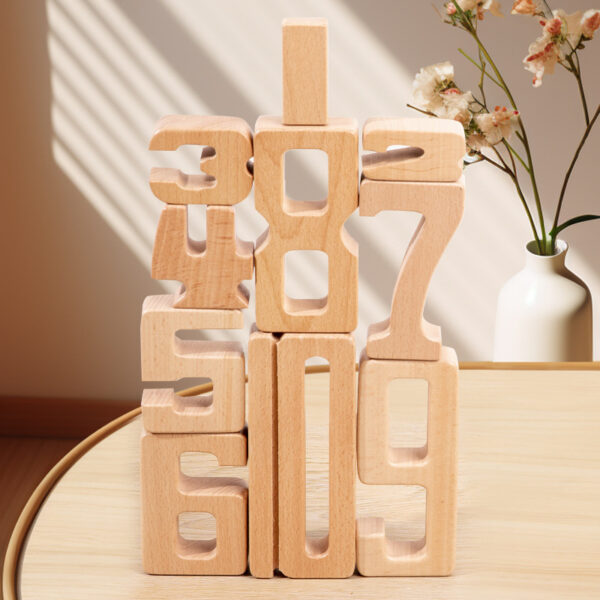 Wooden Numbers