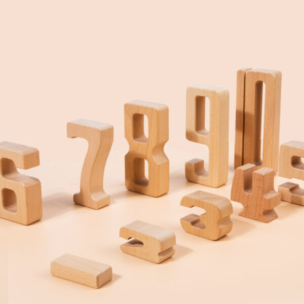 Wooden Numbers