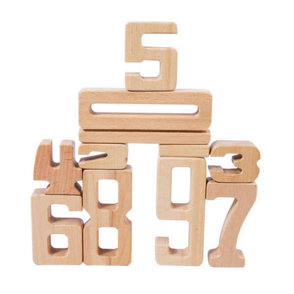 Wooden Numbers
